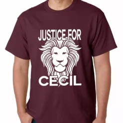 Bewild Say It Loud Justice For Cecil The Lion Mens T-shirt 17 Bewild Say It Loud Justice For Cecil The Lion Mens T-shirt