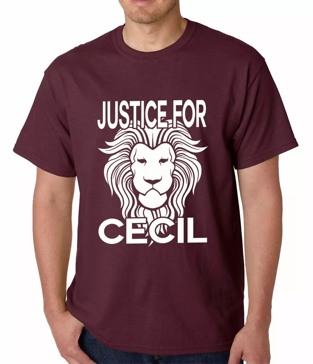 Bewild Say It Loud Justice For Cecil The Lion Mens T-shirt 8 Bewild Say It Loud Justice For Cecil The Lion Mens T-shirt