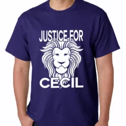 Bewild Say It Loud Justice For Cecil The Lion Mens T-shirt 19 Bewild Say It Loud Justice For Cecil The Lion Mens T-shirt