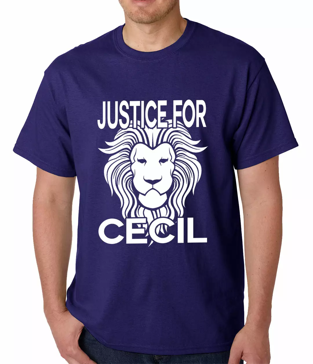 Bewild Say It Loud Justice For Cecil The Lion Mens T-shirt 10 Bewild Say It Loud Justice For Cecil The Lion Mens T-shirt