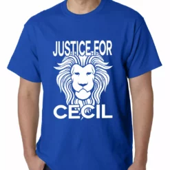 Bewild Say It Loud Justice For Cecil The Lion Mens T-shirt 21 Bewild Say It Loud Justice For Cecil The Lion Mens T-shirt