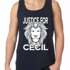 Bewild Justice For Cecil The Lion Tank Top 8 Bewild Justice For Cecil The Lion Tank Top