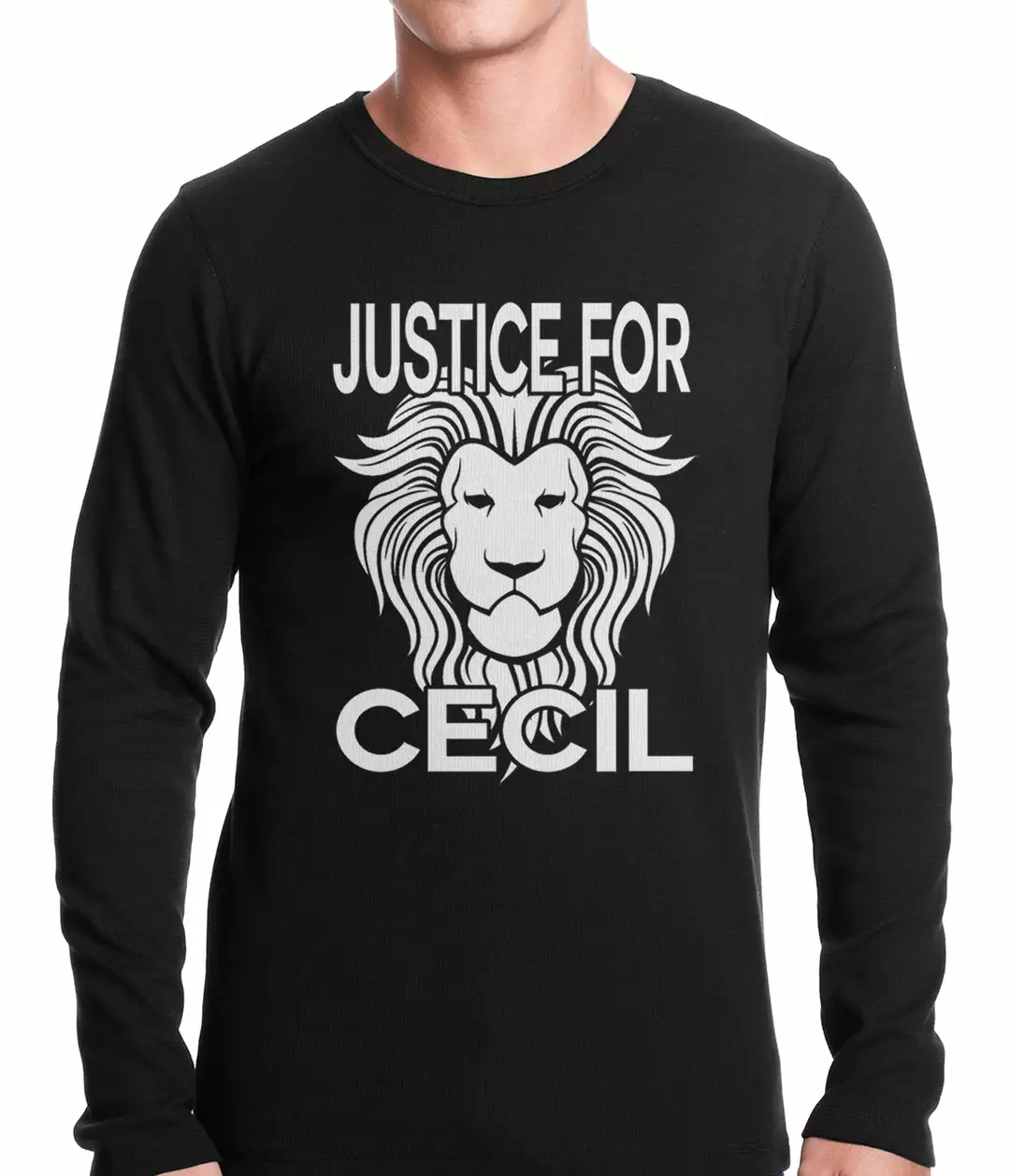 Bewild Say It Loud Justice For Cecil The Lion Thermal Shirt 3 Bewild Say It Loud Justice For Cecil The Lion Thermal Shirt