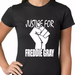 Bewild Say It Loud Justice For Freddy Gray Baltimore Protest Ladies T-shirt