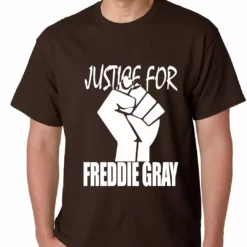 Bewild Say It Loud Justice For Freddy Gray Baltimore Protest Mens T-shirt