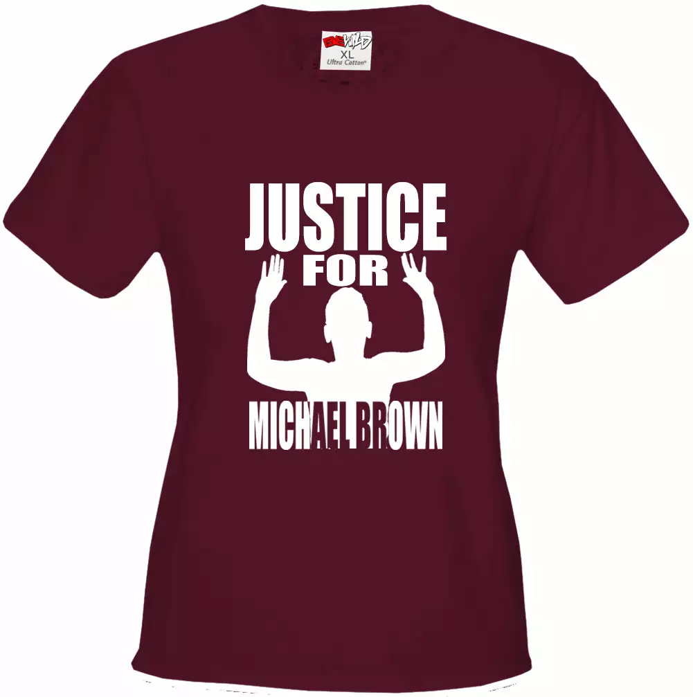 Bewild Justice For Michael Brown Girl's T-Shirt 9 Bewild Justice For Michael Brown Girl's T-Shirt