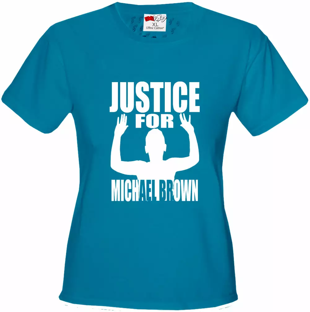 Bewild Justice For Michael Brown Girl's T-Shirt 12 Bewild Justice For Michael Brown Girl's T-Shirt