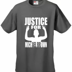Bewild Justice For Michael Brown Men's T-Shirt Say It Loud