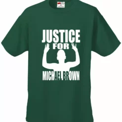 Bewild Justice For Michael Brown Men's T-Shirt Say It Loud