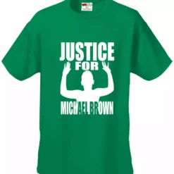 Bewild Justice For Michael Brown Men's T-Shirt Say It Loud