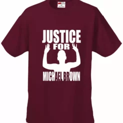 Bewild Justice For Michael Brown Men's T-Shirt Say It Loud