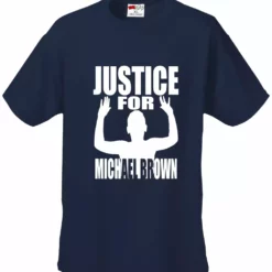 Bewild Justice For Michael Brown Men's T-Shirt Say It Loud