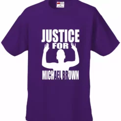 Bewild Justice For Michael Brown Men's T-Shirt Say It Loud