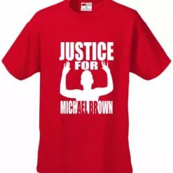 Bewild Justice For Michael Brown Men's T-Shirt Say It Loud