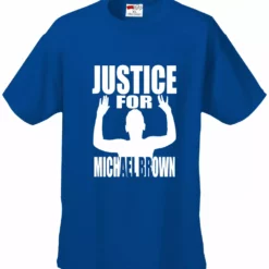 Bewild Justice For Michael Brown Men's T-Shirt Say It Loud