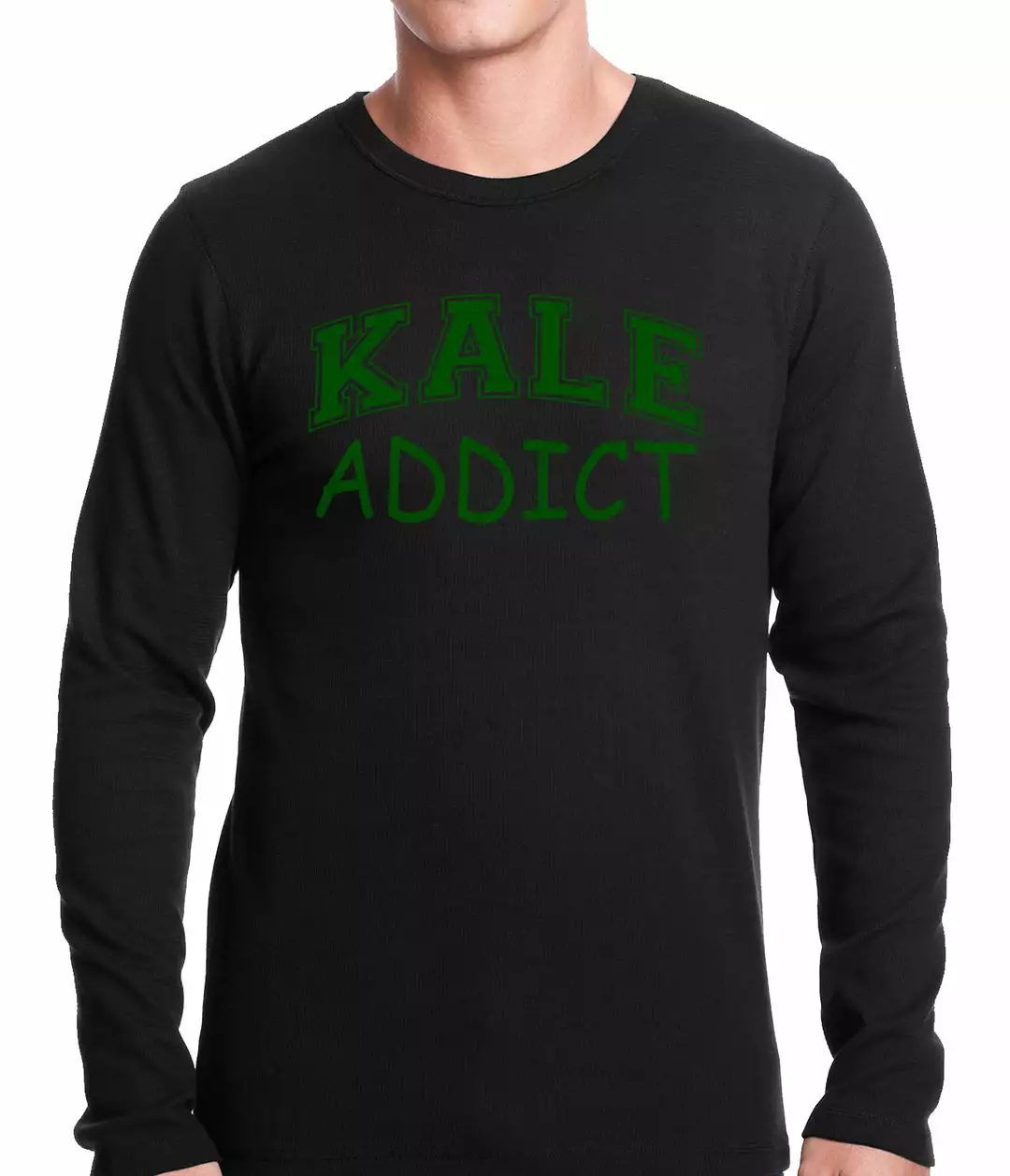 Bewild Kale Addict Thermal Shirt Famous Quotes And Sayings 3 Bewild Kale Addict Thermal Shirt Famous Quotes And Sayings
