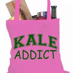Bewild Kale Addict Tote Bag Cool Funny & Offensive