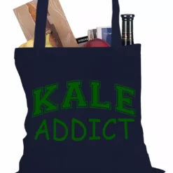 Bewild Kale Addict Tote Bag Cool Funny & Offensive