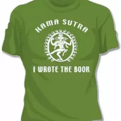 Bewild Cool Funny & Offensive Kama Sutra Girls T-Shirt