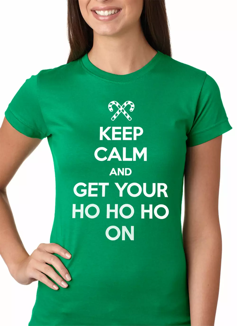 Bewild Keep Calm And Get Your HO HO HO On Girls T-shirt 6 Bewild Keep Calm And Get Your HO HO HO On Girls T-shirt
