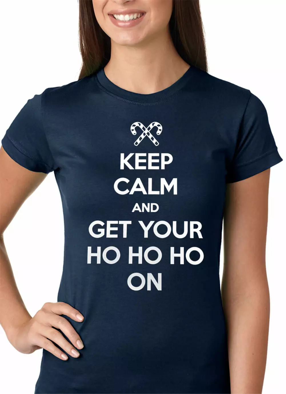 Bewild Keep Calm And Get Your HO HO HO On Girls T-shirt 7 Bewild Keep Calm And Get Your HO HO HO On Girls T-shirt