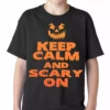 Bewild Keep Calm And Scary On Funny Halloween Kids T-shirt 2 Bewild Keep Calm And Scary On Funny Halloween Kids T-shirt