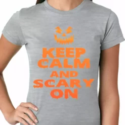Bewild Keep Calm And Scary On Funny Halloween Ladies T-shirt Halloween Prints 15 Bewild Keep Calm And Scary On Funny Halloween Ladies T-shirt Halloween Prints