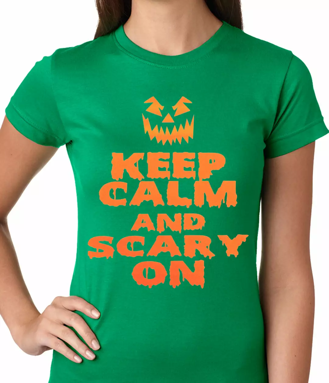 Bewild Keep Calm And Scary On Funny Halloween Ladies T-shirt Halloween Prints 7 Bewild Keep Calm And Scary On Funny Halloween Ladies T-shirt Halloween Prints