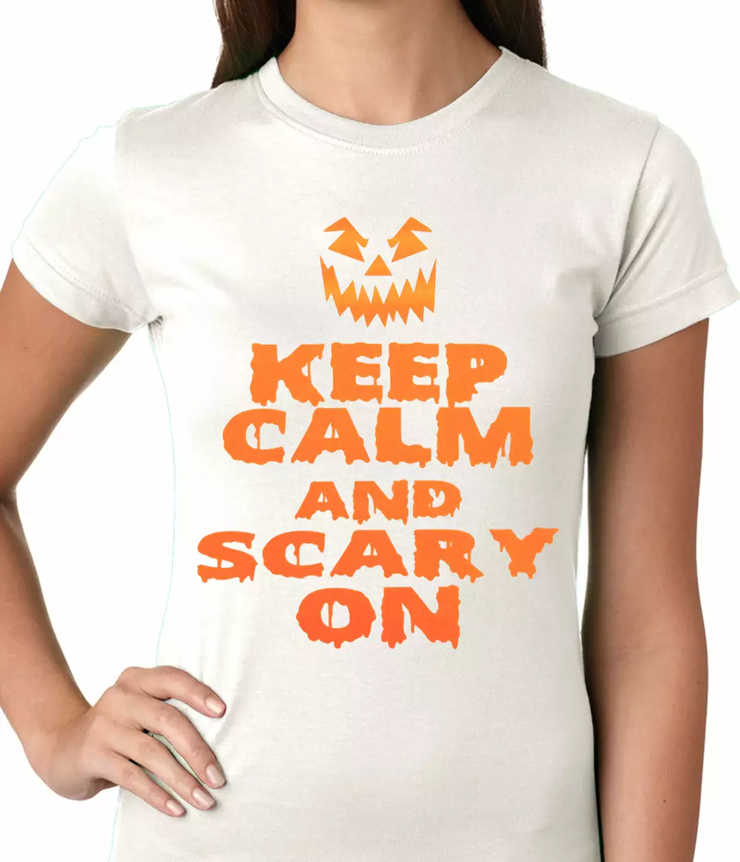 Bewild Keep Calm And Scary On Funny Halloween Ladies T-shirt Halloween Prints 12 Bewild Keep Calm And Scary On Funny Halloween Ladies T-shirt Halloween Prints