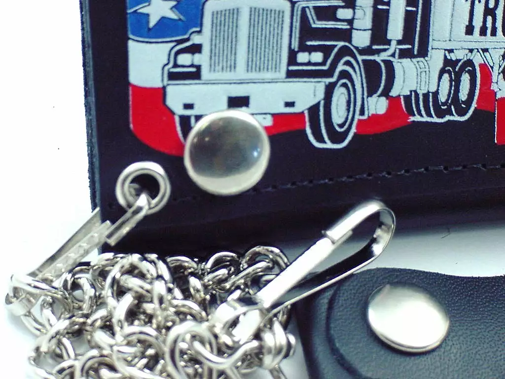 Bewild Wallets & Chains Keep On Truck'n Genuine Leather Chain Wallet 5 Bewild Wallets & Chains Keep On Truck'n Genuine Leather Chain Wallet