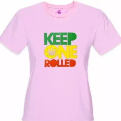 Bewild Keep One Rolled Girl's T-Shirt Cool Funny & Offensive