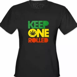 Bewild Keep One Rolled Girl's T-Shirt Cool Funny & Offensive