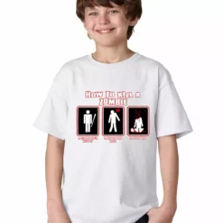 Bewild Kids How To Kill A Zombie T-Shirt Cool Funny & Offensive