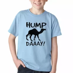 Bewild Cool Funny & Offensive Kids Hump Day Camel T-Shirt