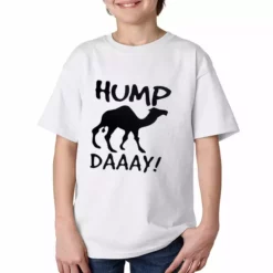 Bewild Cool Funny & Offensive Kids Hump Day Camel T-Shirt