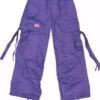 Bewild Kids UFO Kids Unisex Basic UFO Pants (Dark Purple)