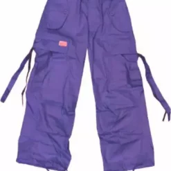 Bewild Kids UFO Kids Unisex Basic UFO Pants (Dark Purple)