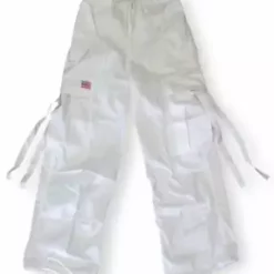 Bewild Kids Unisex Basic UFO Pants (White) Kids UFO
