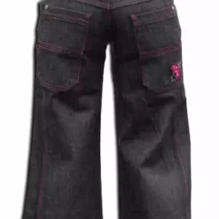 Bewild Kikgirl Jeans - KikGirl 26" Deluxe Wideleg Pants (Black Denim)