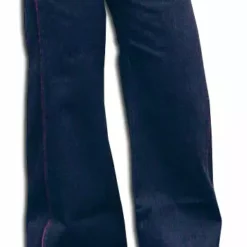 Bewild Kikwear KikGirl Jeans - KikGirl 26" Deluxe Wideleg Pants (Blue Denim) 16 Bewild Kikwear KikGirl Jeans - KikGirl 26