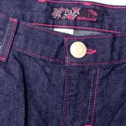 Bewild Kikwear KikGirl Jeans - KikGirl 26" Deluxe Wideleg Pants (Blue Denim) 21 Bewild Kikwear KikGirl Jeans - KikGirl 26