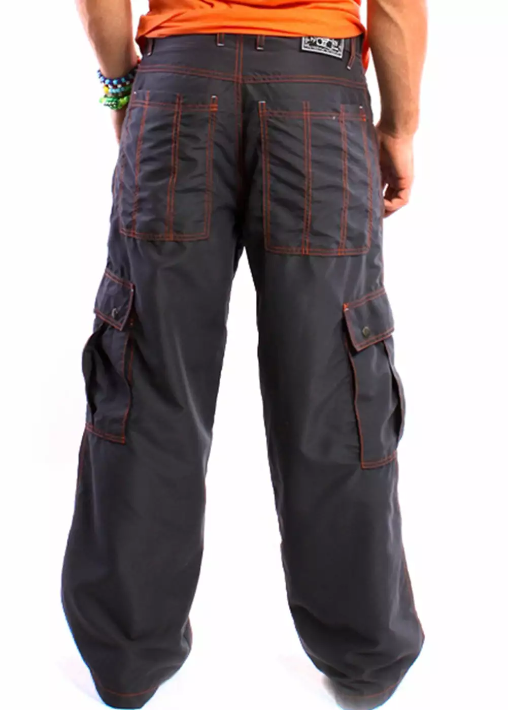 Bewild Kikwear 23" Microsuede Cargo Pants (Charcoal Grey) 5 Bewild Kikwear 23" Microsuede Cargo Pants (Charcoal Grey)