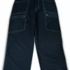 Bewild Kikwear 28" Microfiber Contrast Pants (Black / Green / Blue) 2 Bewild Kikwear 28" Microfiber Contrast Pants (Black / Green / Blue)