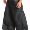 Bewild Kikwear Jeans - Kikwear 32" Bottom Super Deluxe Wide Leg Pant (Black Denim)
