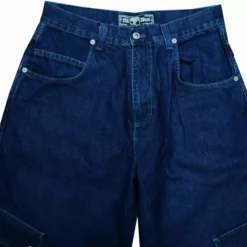 Bewild Kikwear Jeans - Kikwear 32" Bottom Wide Leg Pants (Blue Denim) 21 Bewild Kikwear Jeans - Kikwear 32