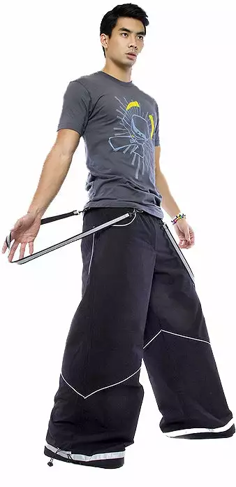 Bewild Kikwear Jeans - Kikwear 32" Super Deluxe Rave Pants 3 Bewild Kikwear Jeans - Kikwear 32" Super Deluxe Rave Pants