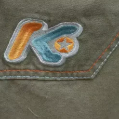 Bewild Kikwear 32'' Twill Old Skool Pants (Olive)