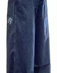 Bewild Kikwear 38" Severe WideLeg Raver Pants (Blue Denim)