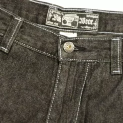 Bewild Kikwear Jeans - Kikwear 42" Severe Denim Pants (Black) 20 Bewild Kikwear Jeans - Kikwear 42