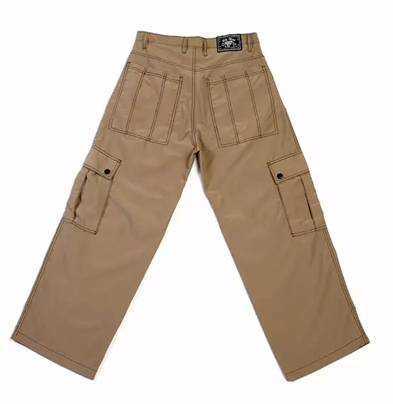 Bewild Kikwear Jeans - Khaki 23" Microsuede Cargo Pants 5 Bewild Kikwear Jeans - Khaki 23" Microsuede Cargo Pants
